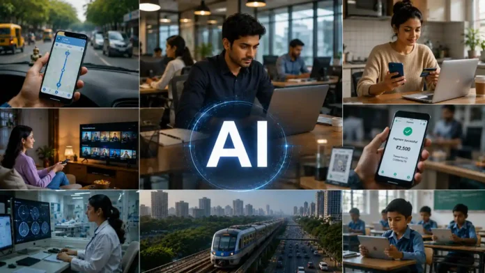 AI is changing your daily life in 2026 through smartphones, workplaces, healthcare, banking, transportation, education and everyday technology.