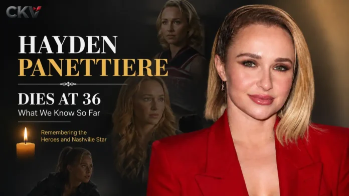 Hayden Panettiere dies at 36 after a long career in Heroes and Nashville